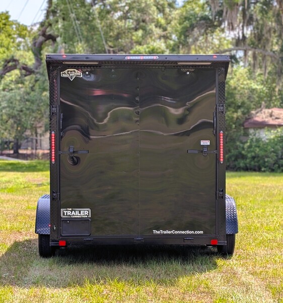 Diamond Cargo 7x14 Tandem Axle - Rear Spoiler