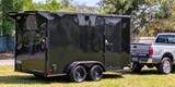 Diamond Cargo 7x14 Tandem Axle - Rear Spoiler